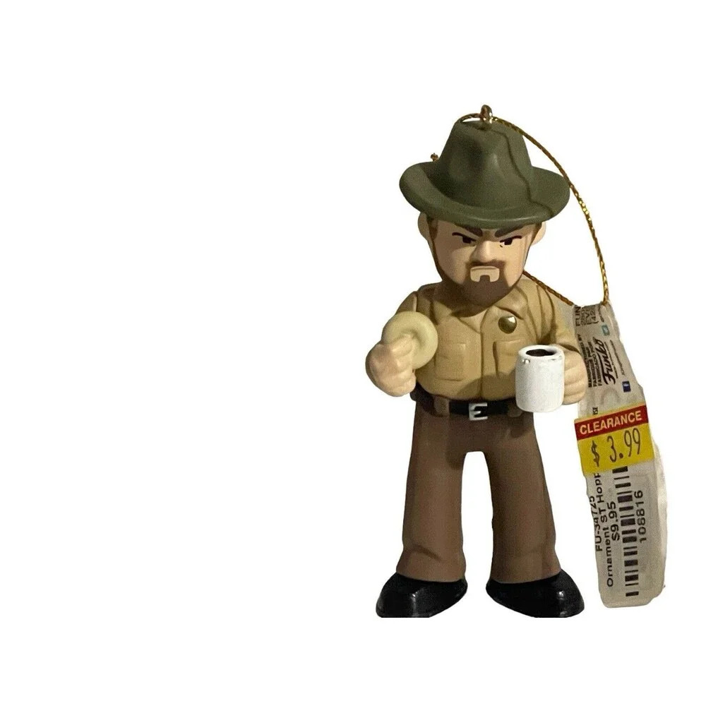 Funko Netflix Stranger Things Christmas Tree Ornament Xmas Hopper 4”